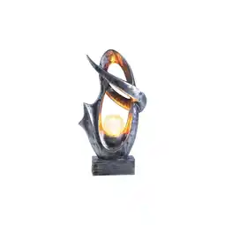 Netto Marken-Discount LED Solarleuchte, silber, Glas Crackle Design H 45 cm Angebot