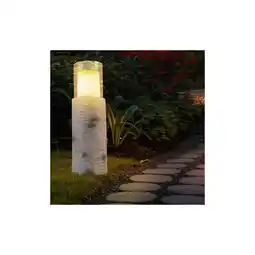 Netto Marken-Discount LED Solarlampe, Baumstamm, Glas, Akku, H 43,5 cm Angebot