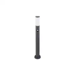 Netto Marken-Discount Stehleuchte, Edelstahl anthrazit, Bewegungsmelder, H 80 cm Angebot