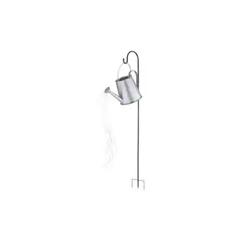 Netto Marken-Discount LED Solarleuchte, Gießkanne, LEDs flackern, H 130 cm Angebot