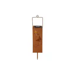 Netto Marken-Discount LED Solarleuchte, Metall, Schmetterling, rost, H 26 cm Angebot