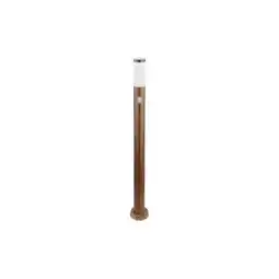 Netto Marken-Discount Stehleuchte, Bewegungsmelder, IP44, Holzoptik, H 110cm Angebot