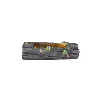 Netto Marken-Discount LED Solarleuchte, Baumstamm, Grau, Kunststoff, L 44,3 cm Angebot