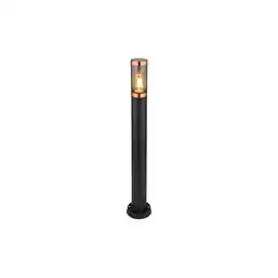 Netto Marken-Discount Stehleuchte, Edelstahl, schwarz, rauch, Kupfer, H 80 cm Angebot