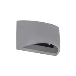 Netto Marken-Discount Wandleuchte, UP & DOWN, Beton, grau, H 12 cm Angebot