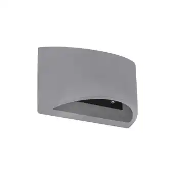 Netto Marken-Discount Wandleuchte, UP & DOWN, Beton, grau, H 12 cm Angebot
