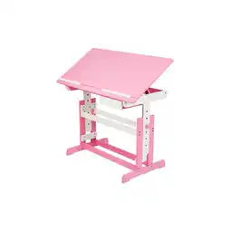 Netto Marken-Discount tectake Schreibtisch, aus Holz, abgerundete Kanten, 109 x 55 x 94 cm Angebot
