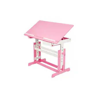 Netto Marken-Discount tectake Schreibtisch, aus Holz, abgerundete Kanten, 109 x 55 x 94 cm Angebot