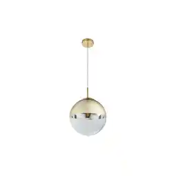 Netto Marken-Discount Hängelampe, Glaskugel, gold transparent, D25 cm Angebot