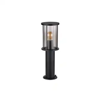 Netto Marken-Discount Stehleuchte Gartenlampe, Edelstahl, schwarz, IP54, H 45 cm Angebot