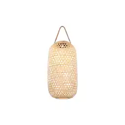 Netto Marken-Discount LED Solarleuchte, Bambus, Korbgeflecht, H 56,5 cm Angebot