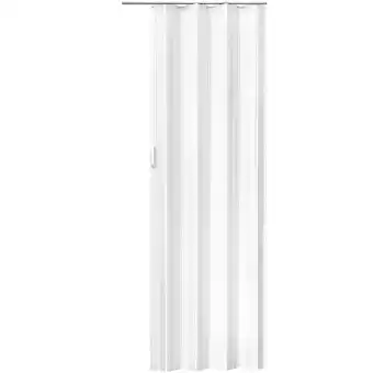 Netto Marken-Discount tectake Falttür, Doppelwandprofil mit Schiebegriff, mit Magnetverschluss, 80 x 203 cm Angebot