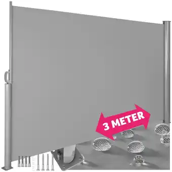 Netto Marken-Discount tectake Seitenmarkise, aus Aluminium, Schutz vor Sonne und Wind, 160 x 300 cm Angebot