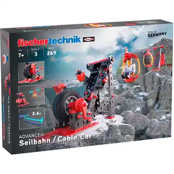 Netto Marken-Discount fischertechnik Konstruktionsspielzeug Advanced Seilbahn Angebot