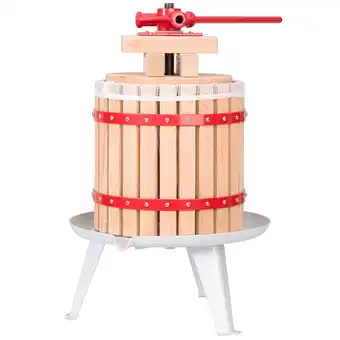 Netto Marken-Discount tectake Saftpresse 12 l, mechanisch, optimale Kraftübertragung, 60 x 50 x 38 cm Angebot