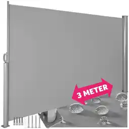 Netto Marken-Discount tectake Seitenmarkise, aus Aluminium, Schutz vor Sonne und Wind, 200 x 300 cm Angebot