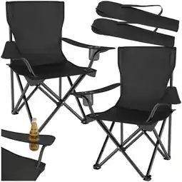 Netto Marken-Discount tectake 2er Set Campingstuhl, faltbar, geringes Gewicht, 80 x 48 x 84,5 cm Angebot