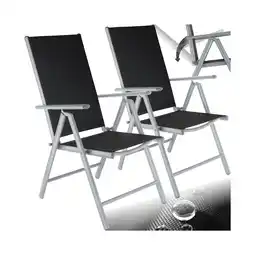 Netto Marken-Discount tectake Gartenstuhl, klappbar, 7-fach verstellbare Rückenlehne, 67 x 56 x 105 cm Angebot
