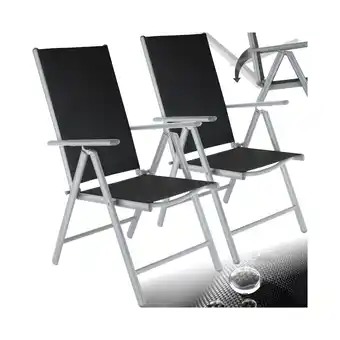 Netto Marken-Discount tectake Gartenstuhl, klappbar, 7-fach verstellbare Rückenlehne, 67 x 56 x 105 cm Angebot