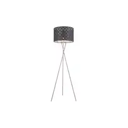 Netto Marken-Discount LED, Stehlampe, grau, Textilschirm, Schalter, H 160 cm Angebot