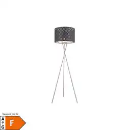 Netto Marken-Discount LED, Stehlampe, grau, Textilschirm, Schalter, H 160 cm Angebot