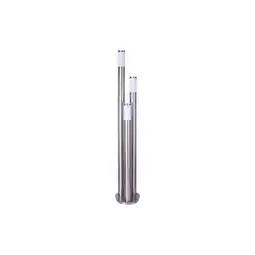 Netto Marken-Discount LED Stehlampe, Edelstahl, 3-Säulen, H 170 cm Angebot