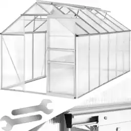 Netto Marken-Discount tectake Gewächshaus aus Aluminium ohne Fundament Angebot