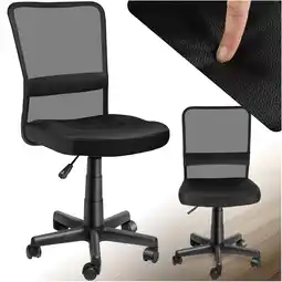 Netto Marken-Discount tectake Bürostuhl, ergonomische Form, mit Netzstoffbezug, stufenlos höhenverstellbar Angebot