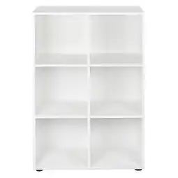 Netto Marken-Discount Inter Link Bücherregal Nuoro 6 Fächer - Weiss Angebot