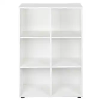 Netto Marken-Discount Inter Link Bücherregal Nuoro 6 Fächer - Weiss Angebot