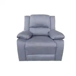 Netto Marken-Discount Happy Home Relaxsessel mit verstellbarer Rückenlehne HSP93-GRA - Grau Angebot