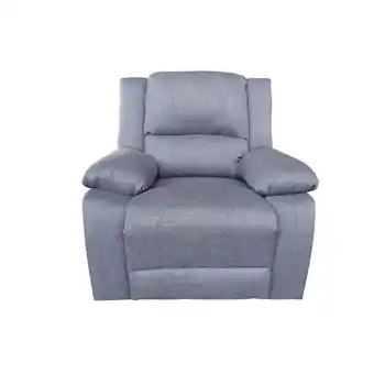 Netto Marken-Discount Happy Home Relaxsessel mit verstellbarer Rückenlehne HSP93-GRA - Grau Angebot