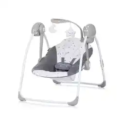 Netto Marken-Discount Chipolino Babywippe elektrisch Moonlight Musikfunktion, Fernbedienung, klappbar grau Angebot