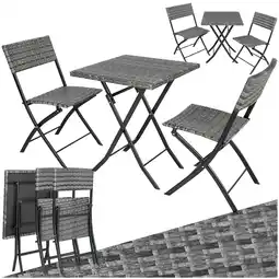 Netto Marken-Discount tectake Rattanset, für 2 Personen, UV-beständig, geringes Gewicht Angebot
