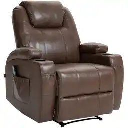 Netto Marken-Discount CLP Massagesessel Galena mit Liegefunktion I Relaxsessel mit Wärmefunktion I Ganzkörpermassage Angebot