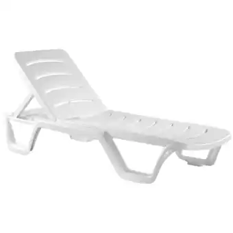 Netto Marken-Discount CLP Sonnenliege Bahama I Stapelbare Gartenliege Aus Wetterfestem Kunststoff Angebot