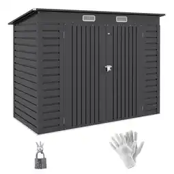 Netto Marken-Discount Outsunny Gerätehaus Verzinkter Stahl Angebot