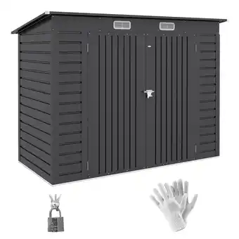 Netto Marken-Discount Outsunny Gerätehaus Verzinkter Stahl Angebot