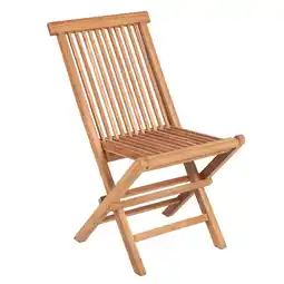 Netto Marken-Discount riess-ambiente Gartenstuhl EMPIRE TEAK - Teakholz Outdoor klappbar wetterfest massiv Angebot