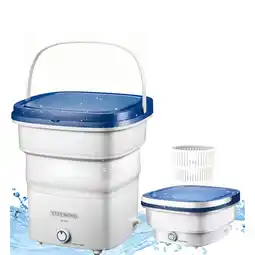 Netto Marken-Discount Steinborg Faltbare Mini Waschmaschine 1.5KG Camping Waschmaschine Angebot