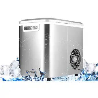 Netto Marken-Discount Steinborg Eiswürfelmaschine Ice Cube Maker 2.2 Liter Fassungsvermögen Angebot