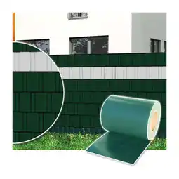 Netto Marken-Discount Plantiflex Sichtschutzrolle für Doppelstabmattenzaun 35m - grün Angebot