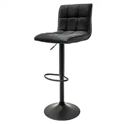 Netto Marken-Discount riess-ambiente Barhocker MODENA - höhenverstellbar vintage grau Barstuhl Fußablage Microfaser Angebot
