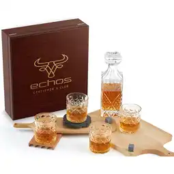 Netto Marken-Discount Echos 7-Teiliges Whiskeyset Whiskygläser Whisky Geschenkset Angebot