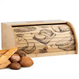 Netto Marken-Discount Ecosa Brotbox mit Rolldeckel aus nachhaltigem Bambus Brotkasten Angebot