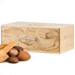Netto Marken-Discount Ecosa Brotbox mit Klappdeckel aus nachhaltigem Bambus Brotkasten Angebot
