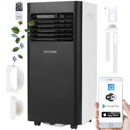 Netto Marken-Discount Echos Mobile Klimaanlage mit WiFi 9000 BTU Aircooler Klima Anlage Angebot
