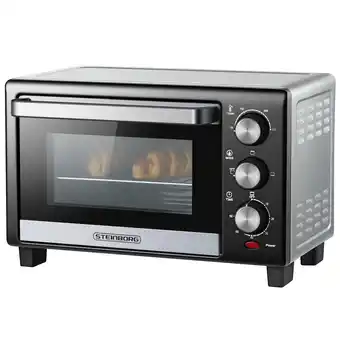 Netto Marken-Discount Steinborg Minibackofen 15L Krümelblech 60 min Timer 100-230°C 1200W Angebot