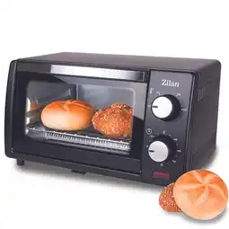 Netto Marken-Discount Zilan Minibackofen 9L Kleiner Backofen Mini Oven 100-230°C 800W Angebot