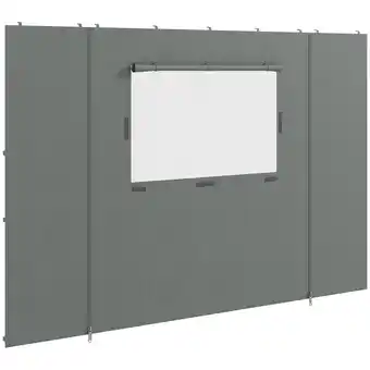 Netto Marken-Discount Outsunny Seitenteile Polyester Angebot